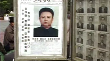 Severokorejský vůdce Kim Čong-il
