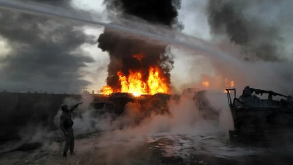 Útok na konvoj cisteren