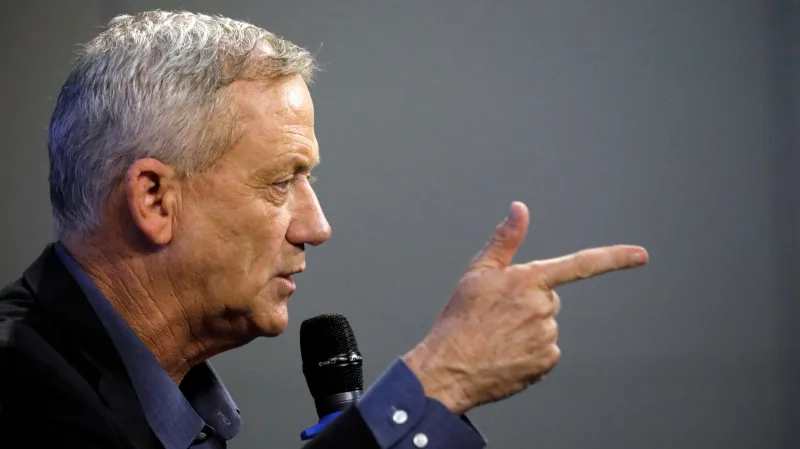 Benny Gantz je největším rivalem Benjamina Netanjahua