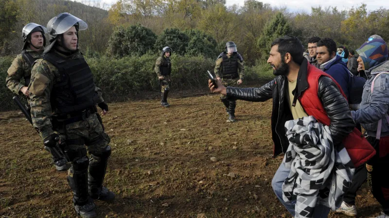 Uprchlíci v Makedonii