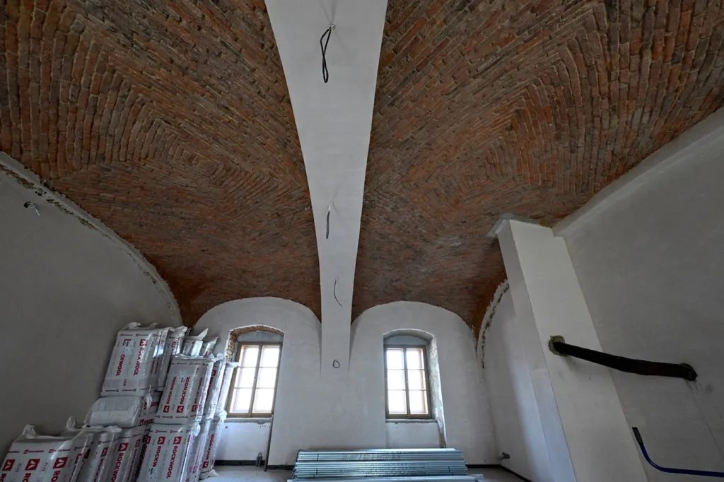 Jedna z místnostní kláštera karmelitánek