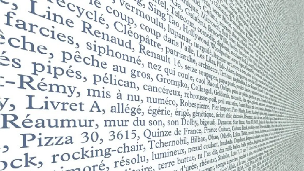 Claude Closky: Sans titre (marabout)