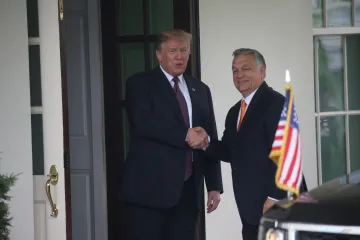 Trump přijal Orbána v Bílém domě