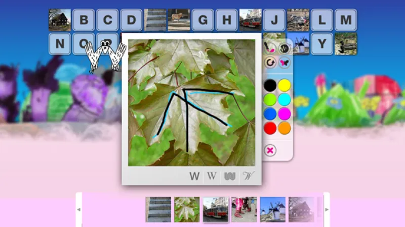Ukázka z interaktivního slabikáře
