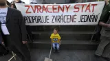 Protesty v Praze