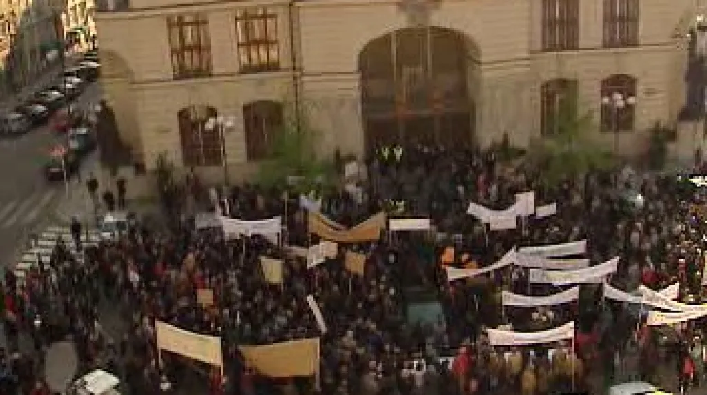 Protest umělců proti financování pražské kultury