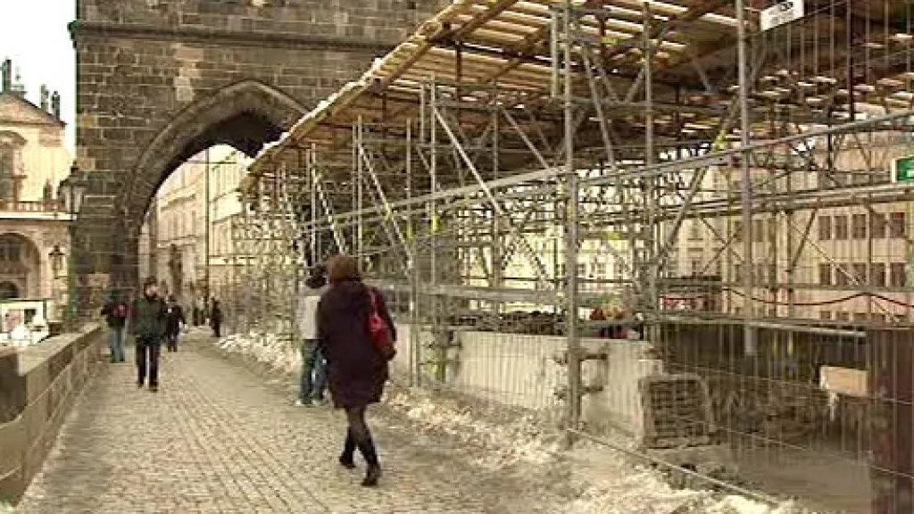 Opravy Karlova mostu