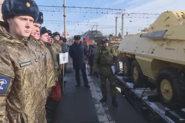 Rusko vypravilo vlak se syrskou vojenskou kořistí. Do jara ujede tisíce kilometrů