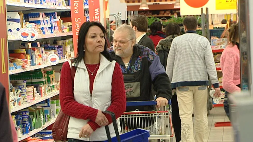 Nákupy v obchodech