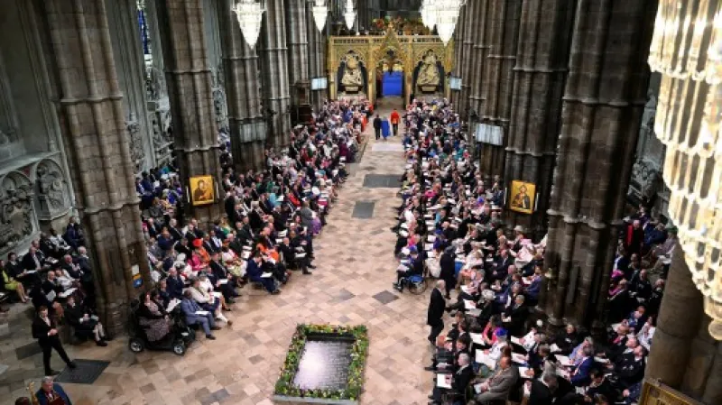 Hosté shromáždění ve Westminsterském opatství,  Autor: Gareth Cattermole,  Zdroj: Reuters