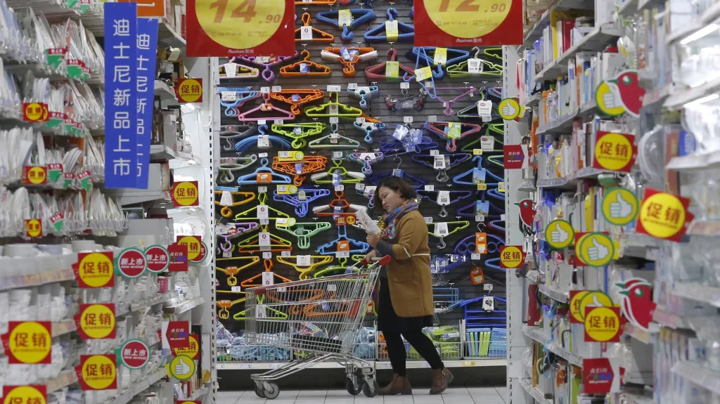 Hypermarket Sun Art Retail v Pekingu