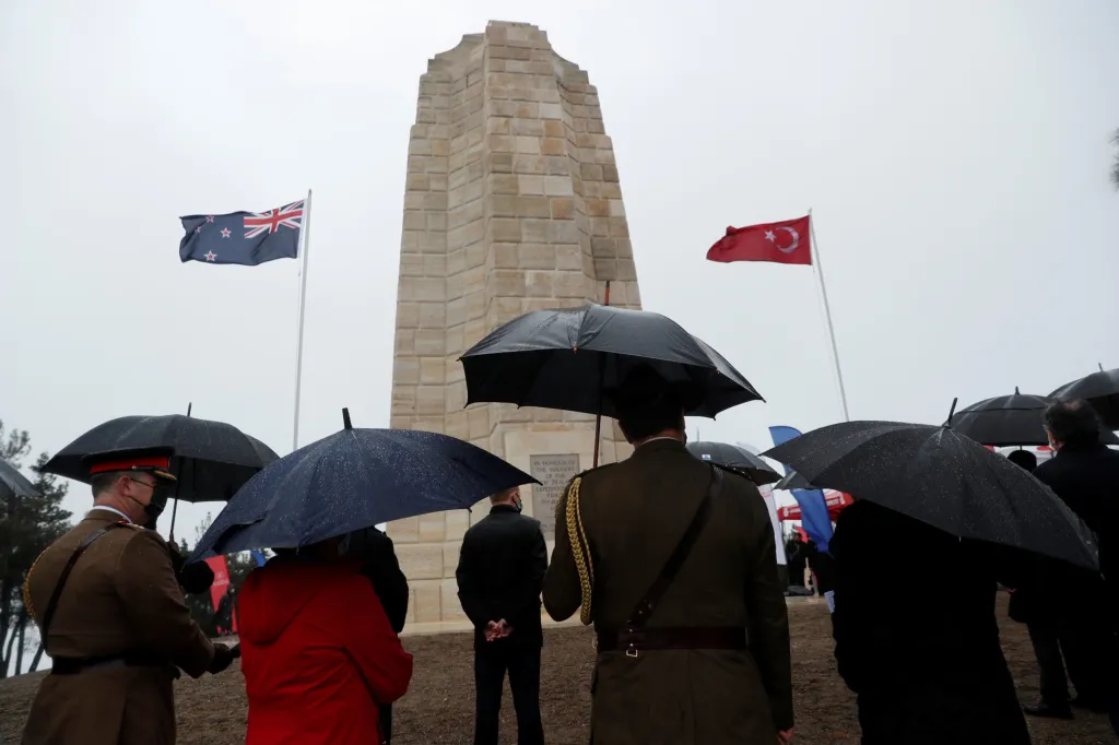 Pietní akt v tureckém městě Čanakale připomněl vojáky, kteří padli během první světové války v bitvě o Gallipoli