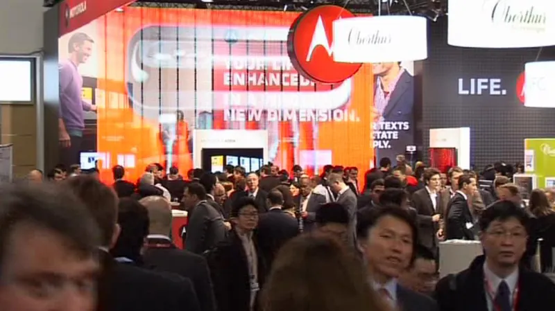 Stánek společnosti Motorola