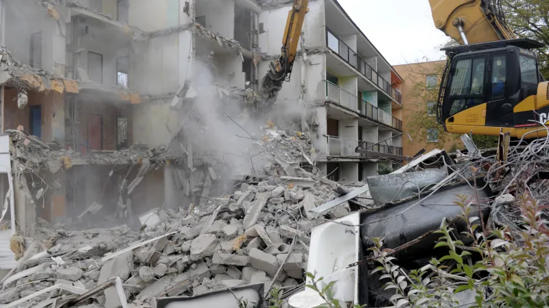 Demolice domů v roce 2014