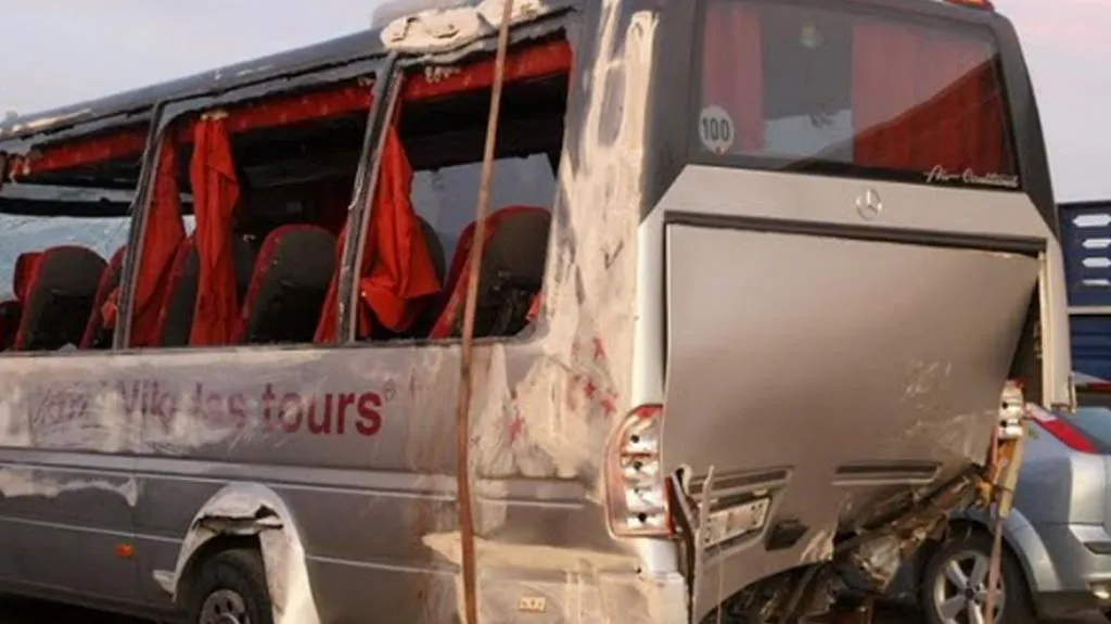 Tragická havárie autobusu v Řecku