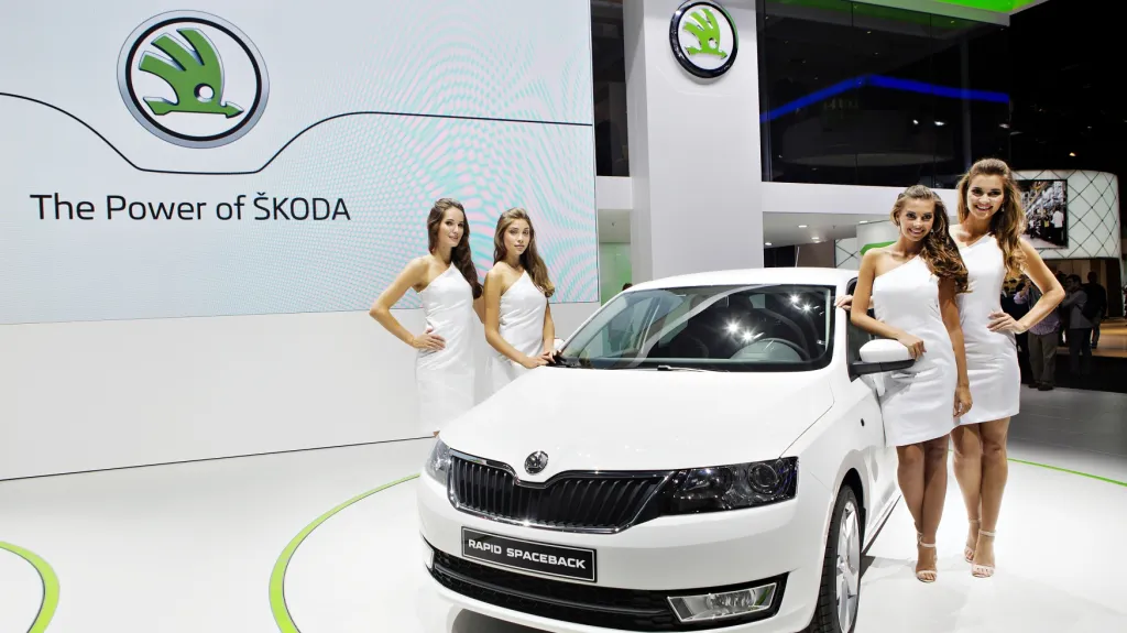 Škoda Rapid na autosalonu ve Frankfurtu
