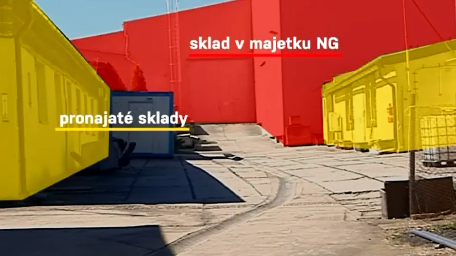 Sklady Národní galerie u Neratovic