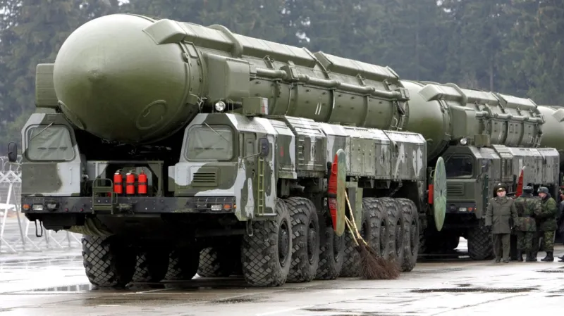 Ruská mezikontinentální raketa