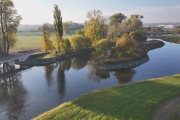 Na jihu Olomouce dokončují protipovodňová opatření