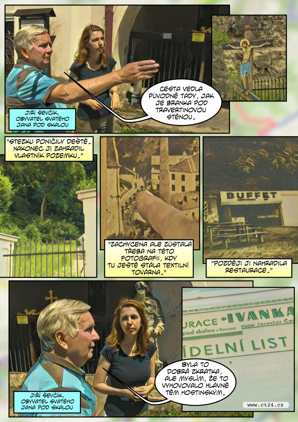 Komiks: 130 let od označení první turistické trasy