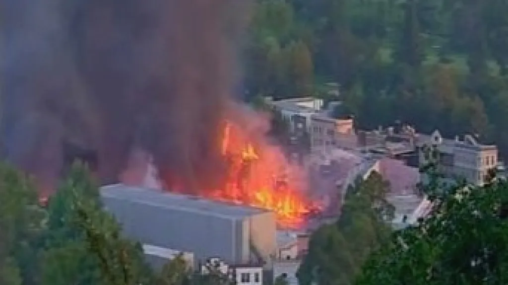 Požár v Universal Studios