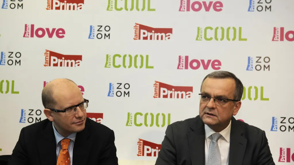 Bohuslav Sobotka a Miroslav Kalousek