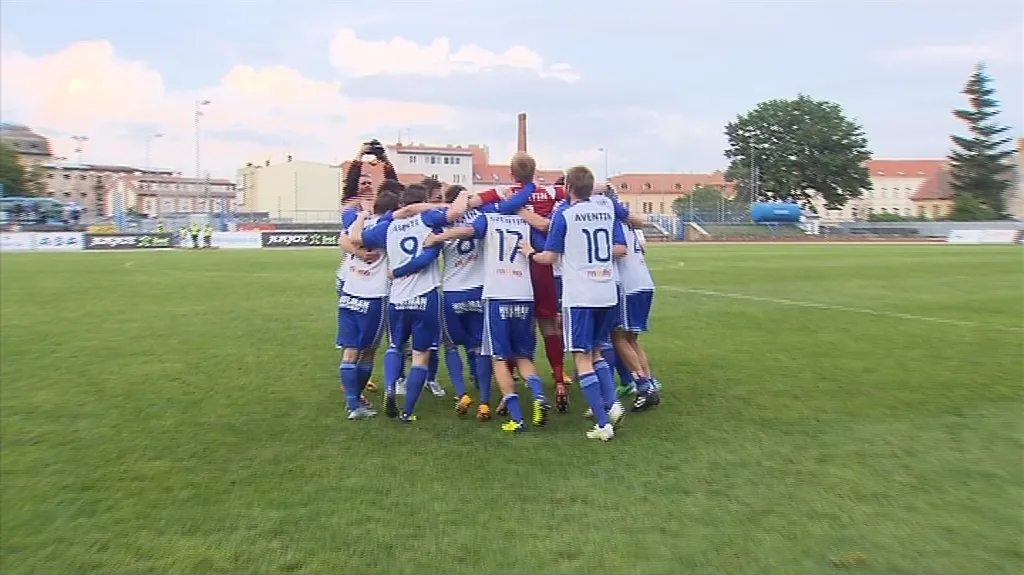 Radost fotbalistů Znojma