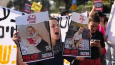 Demonstrace za propuštění rukojmí v Izraeli