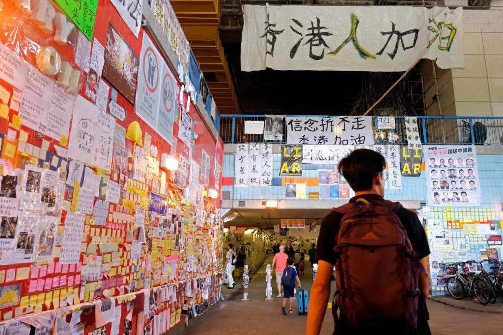 Umění a protesty v Hongkongu