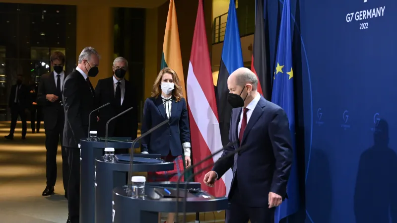 S kancléřem Scholzem jednali v Berlíně představitelé pobaltských států
