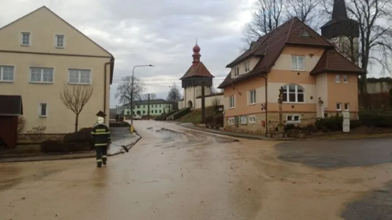 Lokální záplavy v Pardubickém kraji