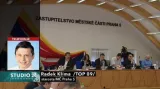Starosta Prahy 5 Radek Klíma ve Studiu ČT24