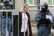 Navalného spojenkyni Sobolové ruský soud uložil roční podmíněný trest
