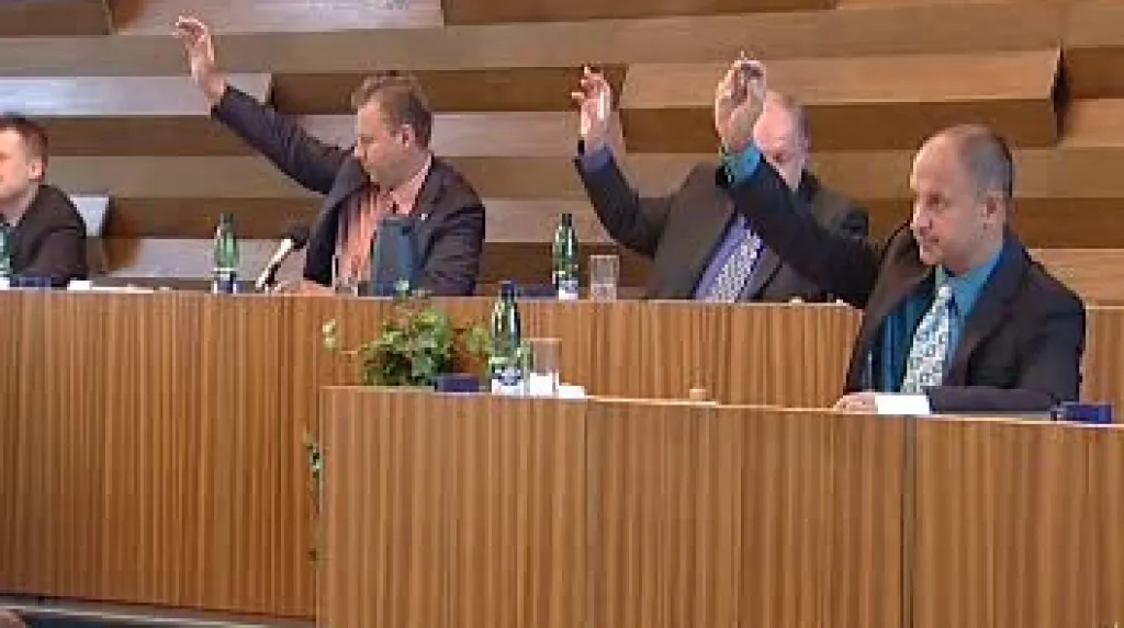 Hlasování zastupitelstva