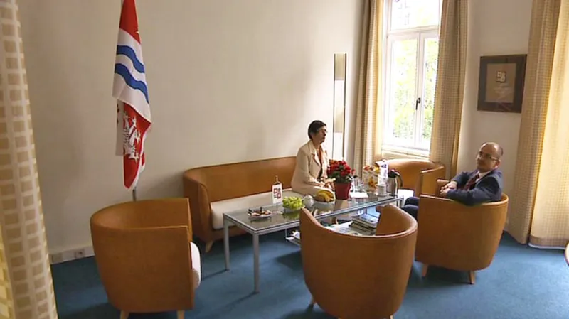 Zuzana Moravčíková a Marek Semerád