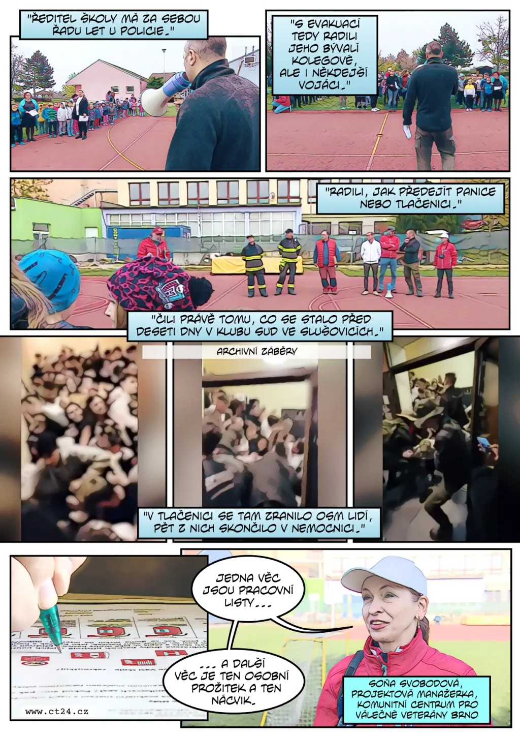 Správné zásady evakuace