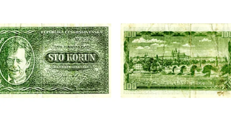 Reprodukce dvou různých stokorun s portrétem Václava Havla, reprodukce typu 244 se stala předmětem vyšetřování