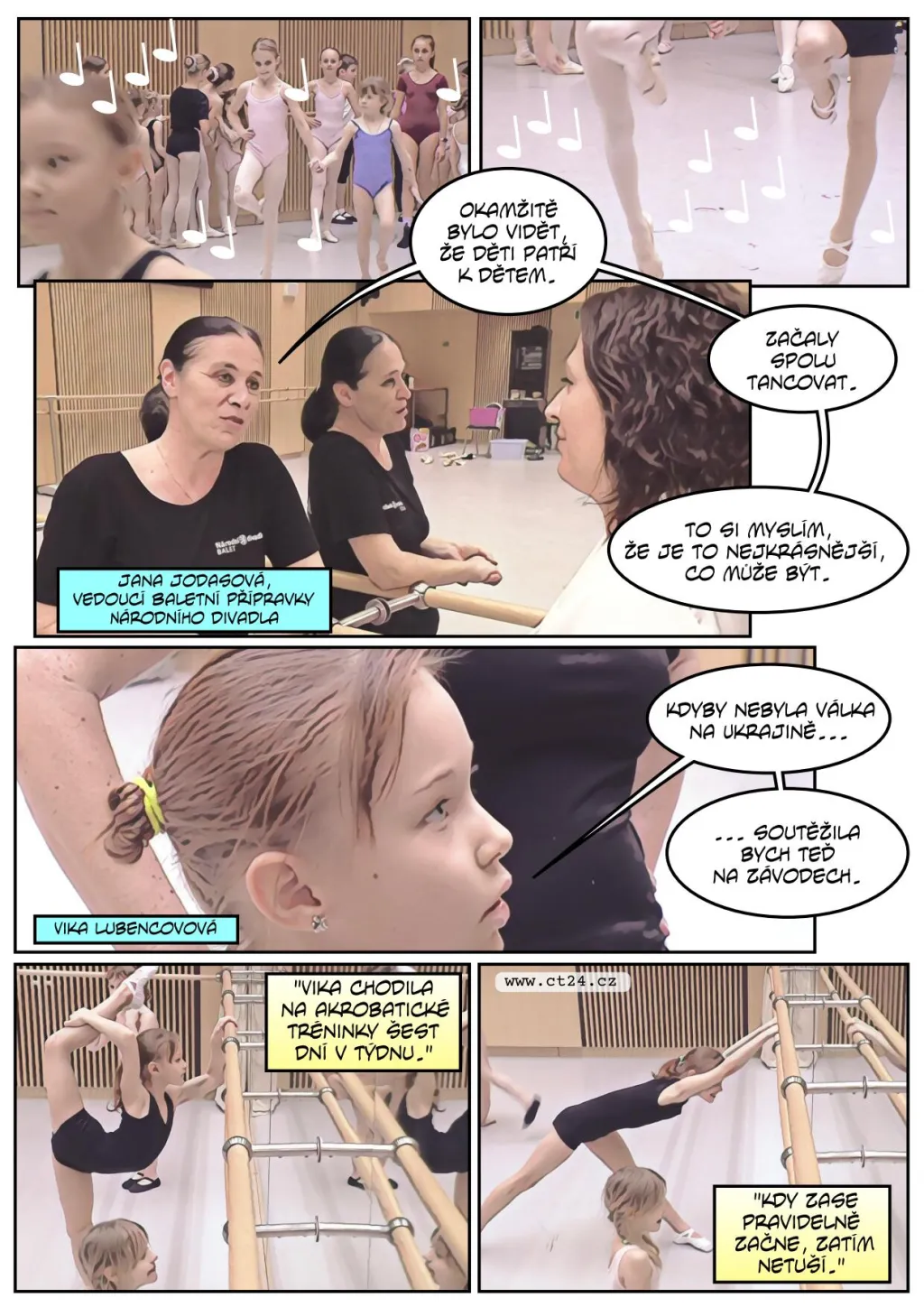 Balet pro děti uprchlíků