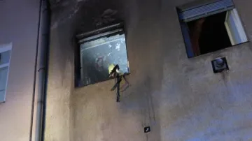 Ohnisko požáru bylo v prvním patře