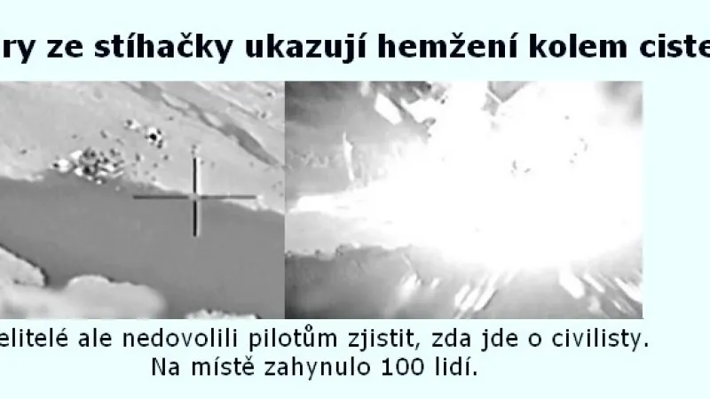 Útok na cisterny v Afghánistánu