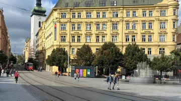 Náměstí Svobody v Brně