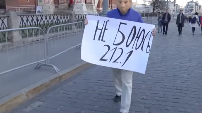 Ruský opoziční aktivista Roman Roslovcev