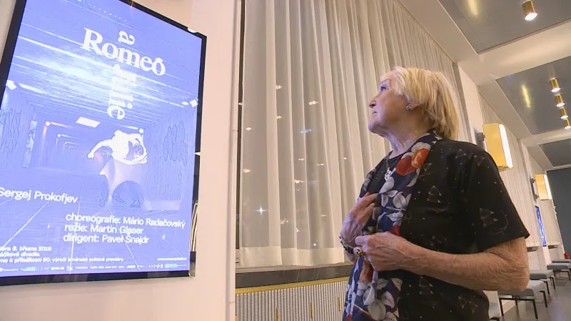 Jiřina Šlezingerová tančila v Romeovi a Julii i před osmdesáti lety