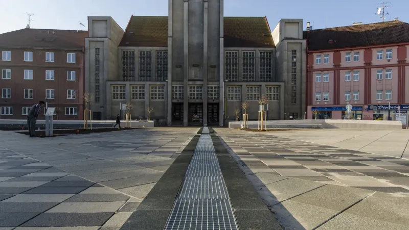 Náměstí 28. října v Hradci Králové