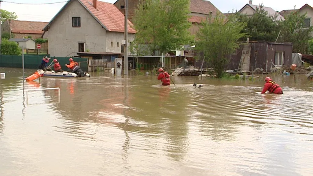 Povodeň v Zálezlicích
