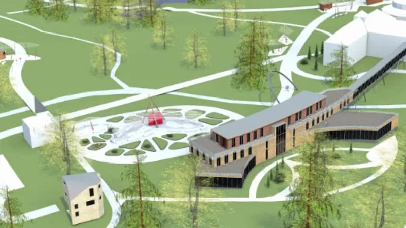 Vizualizace termálních lázní