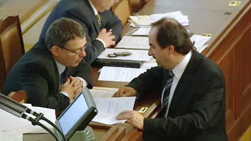 Lubomír Zaorálek a Jan Kohout