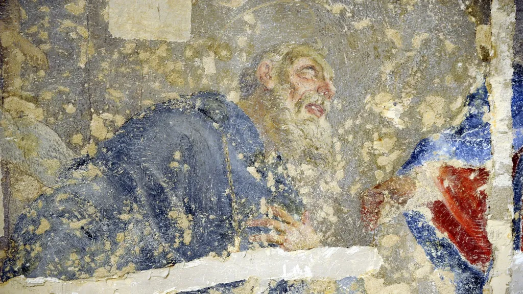 Freska v Místodržitelském paláci v Brně