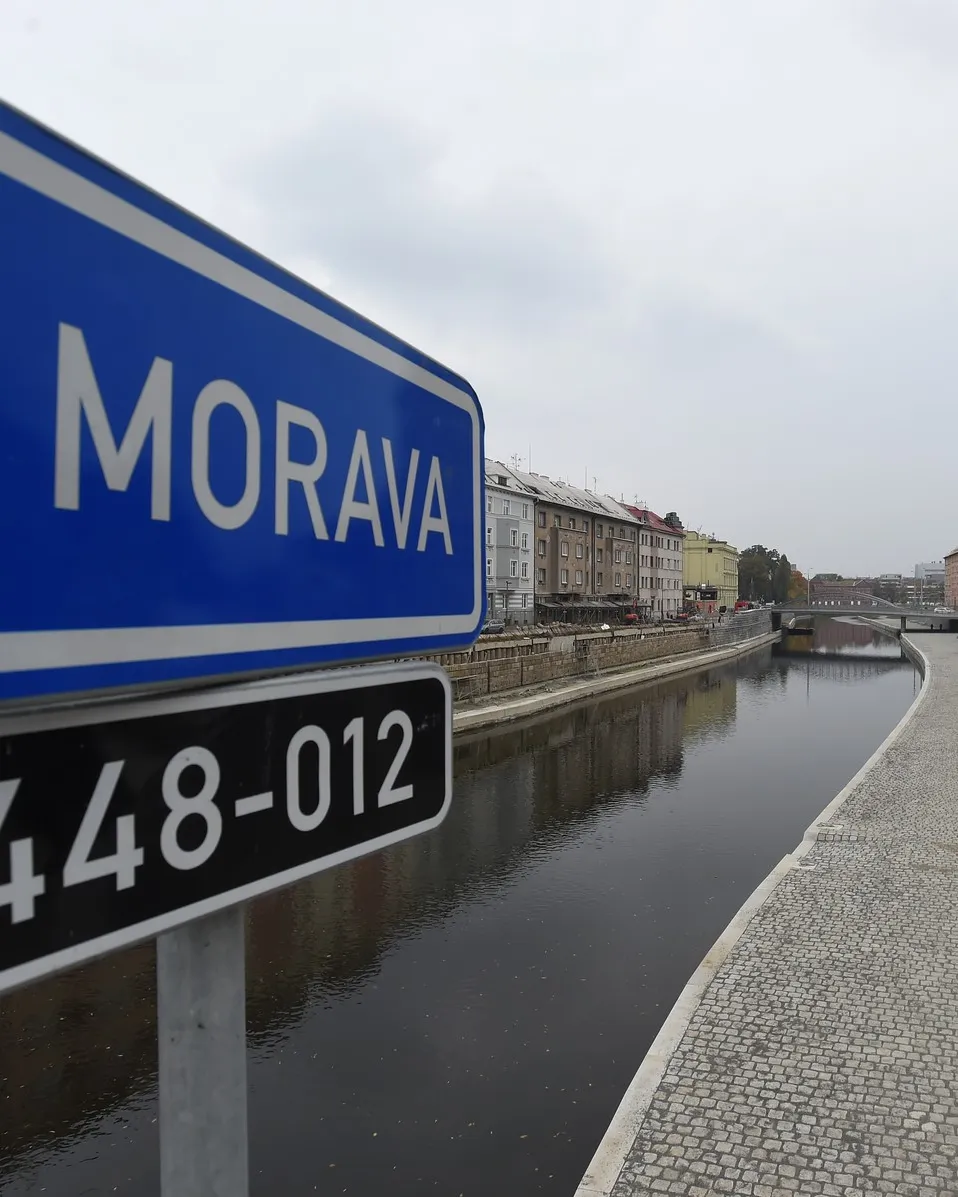 Mapa ukazuje, kam až by v Olomouci dosáhla dvacetiletá povodeň