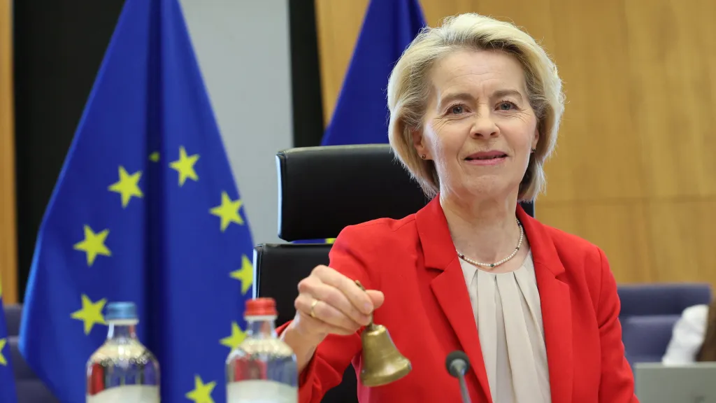 Šéfka Evropské komise Ursula von der Leyenová